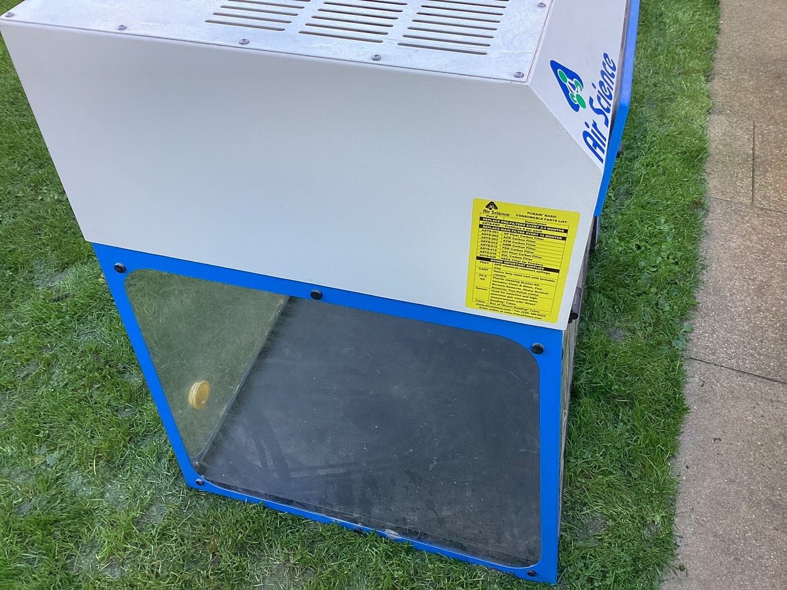 Air Science Purair Ductless Fume Hood Cupboard eBay