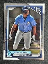Xavier Isaac Bowman Chrome 2024 Top Prospect FREE SHIPPING ⚾ (1E)