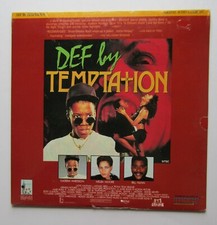 Vintage 1990 Def by Temptation Laserdisc LD New Sealed