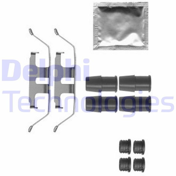 Delphi LX0578 ZubehöRsatz, Scheibenbremsbelag FüR BMW-image