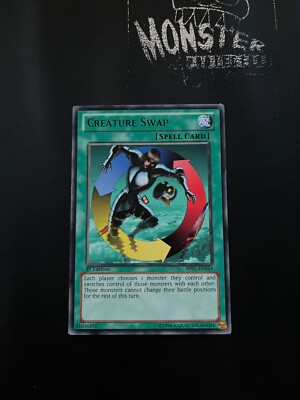 YUGIOH KREATURENTAUSCH SCHWARZ RARE BP01-DE044 1.AUFLAGE