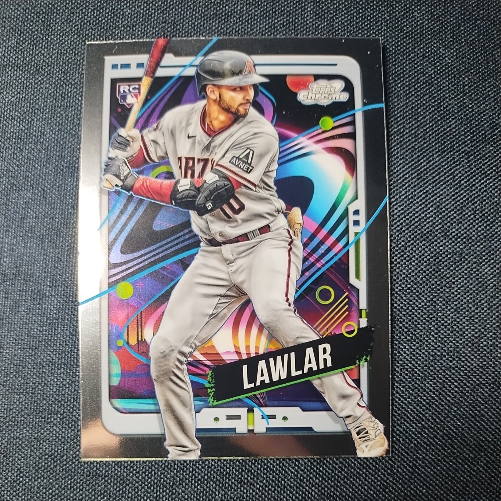 2024 Topps Cosmic Chrome - #5 Jordan Lawlar (RC)