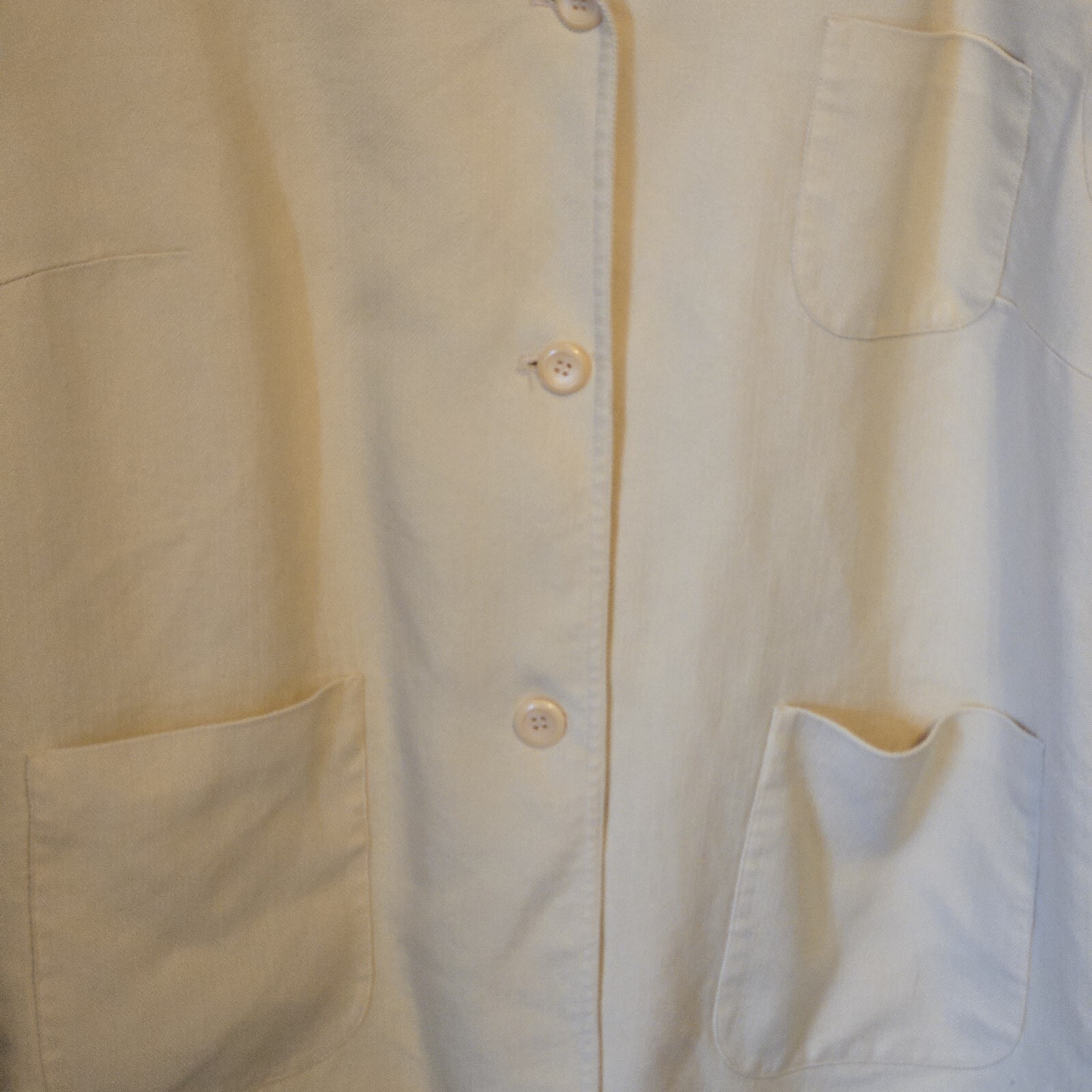 PENDLETON Yellow Silk Wool Blend Button Down Jack… - image 2