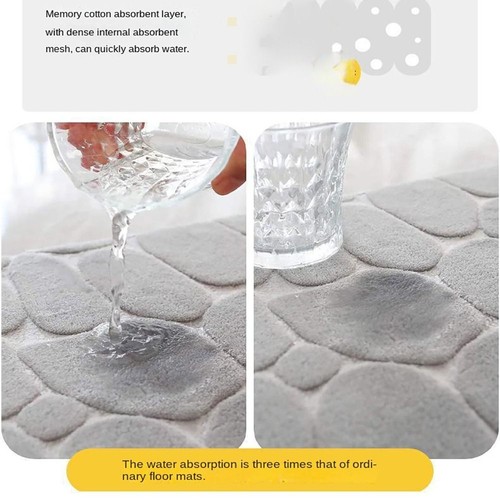 Extra weich Bade matte Absorptions mittel Fuß matte Neu Dekor Duschraum - Bild 5 von 12