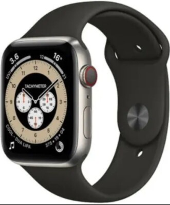 Apple Watch Series 6 44mm GPS + Cellular Unlocked Titanium Case 