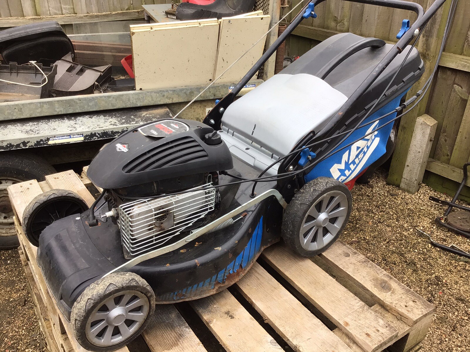 Macallister MPRM 46 SP Mower Breaking For Parts Message For Price