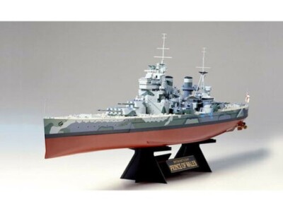 Britisches Schlachtschiff Prince Of Wales 1:350 Plastikmodellbausatz TAMIYA