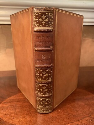 1812 BRITISH CLASSICS - THE SPECTATOR - PARNELL vol. 10 Excellent Condition 