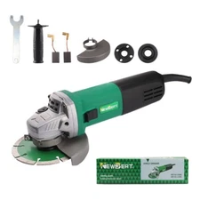 4-1/2in 1000W Angle Grinder Woodworking Multi-purpose 11000RPM Cutting 1Handle