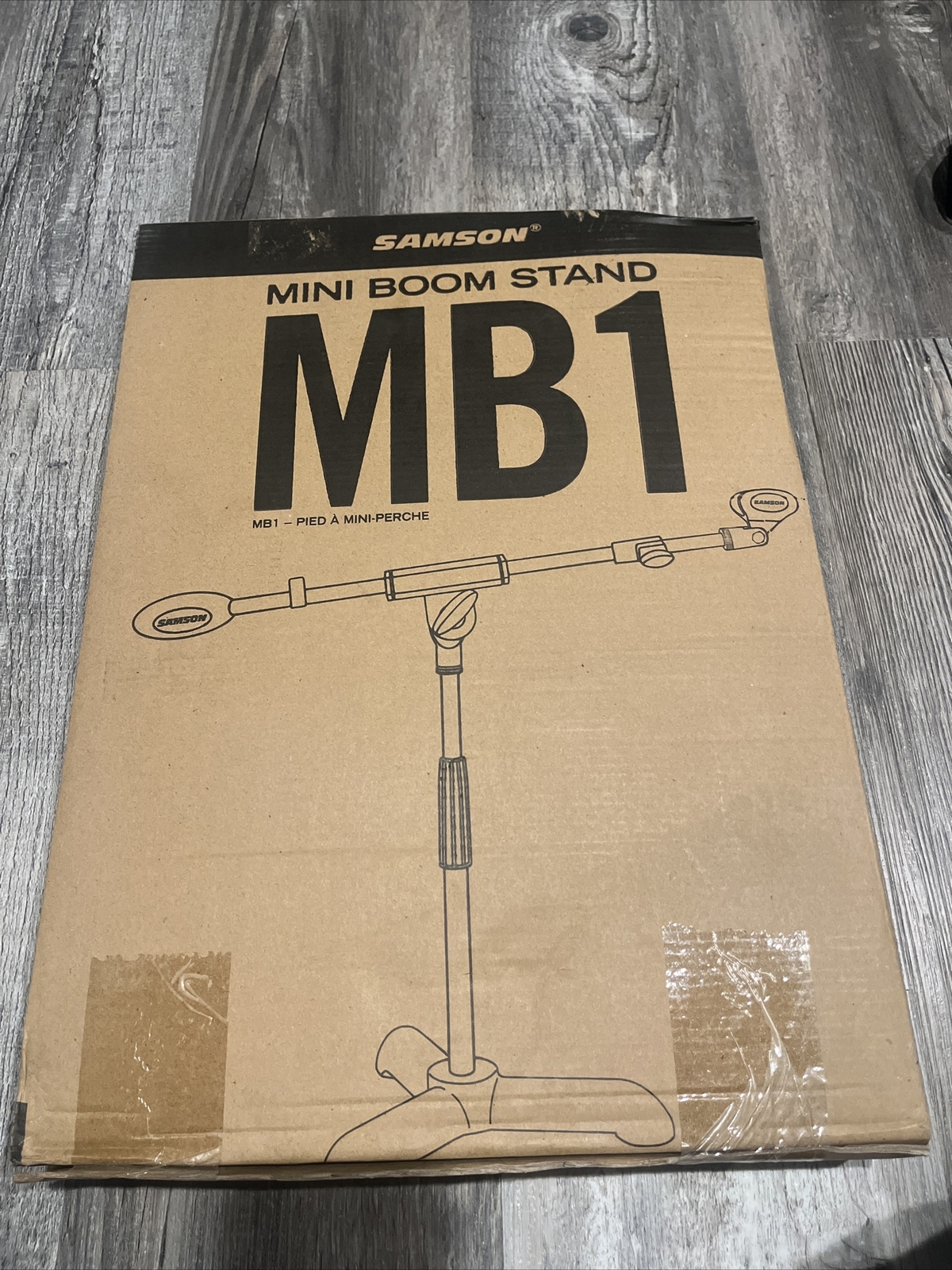 Samson MB1 Mini Adjustable Kick Drum Speaker Boom Stand