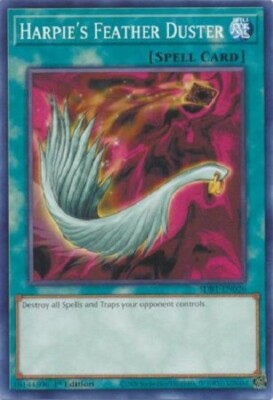 *** HARPIE'S FEATHER DUSTER *** 1ST EDITION SDBT-EN026 MINT/NM YUGIOH