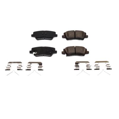 PowerStop 17-1839 Z17 Evolution Ceramic Brake Pads with Hardware