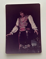 ELVIS PRESLEY ORIGINAL VINTAGE KODAK PHOTO ASHEVILLE, NC. JUL. 23 1975 STAMPED
