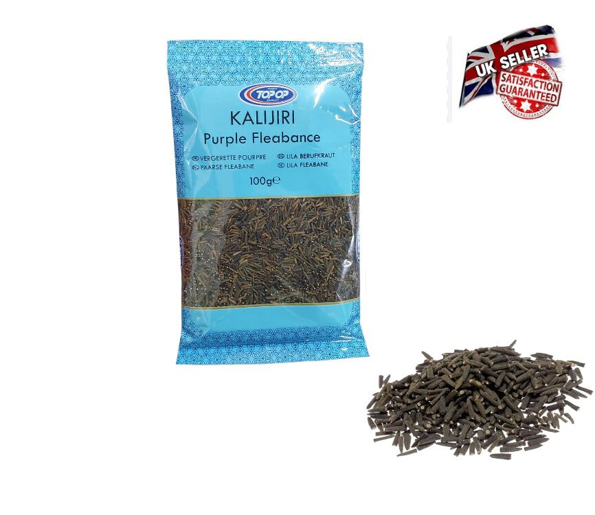 Semillas TopOp Kali Jiri Kalijiri púrpura Fleabance Kadwa Jeera comino negro amargo