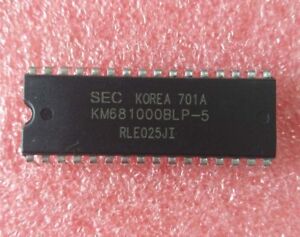1 Pc km681000blp-7l 128k X 8-bit HIGH SPEED CMOS STATIC RAM dip32