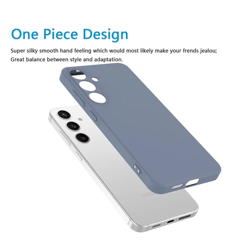 For Samsung Galaxy S25 Ultra S24 FE S23 Plus Silicone Case Phone Protective Case - Bild 28 von 44