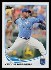 2013 Topps Update #US77 Kelvin Herrera Kansas City Royals
