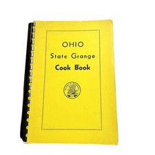 Vintage Ohio State Grange Cookbook 13th Edition Oct 1951 Spiral Bound Recipes u