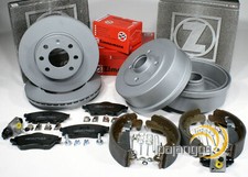 Zimmermann Bremsen vorne Bremstrommeln Zubehör Satz hinten für Opel Corsa C