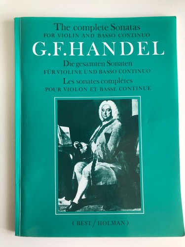 Partitur/Score HANDEL THE COMPLETE SONATAS FOR VIOLIN & BASSO CONTINUO (BU128) - Picture 14 of 20