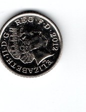 GB DECIMAL 2012 5P FIVE PENCE COIN- good circulated - suit birthday, anniversary