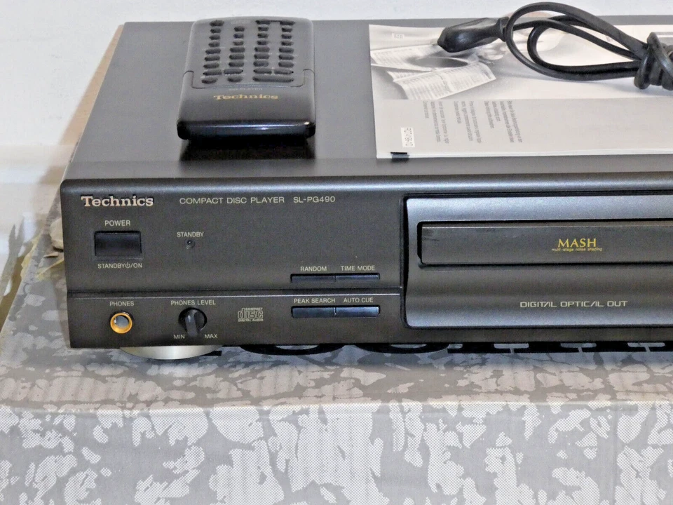 Technics SL-PG490 High-End CD-Player in OVP, FB&BDA, sehr gepflegt, 2J. Garantie - Bild 2 von 4