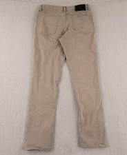 Roark Revival Standard Slim Fit HWY 133 Chino Pants Mens 32 Beige READ Stretch