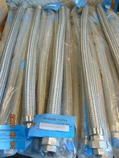 (1) Hose Master Stainless Flex Hose 36" x 1" 150, 304