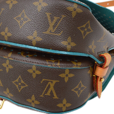 Louis Vuitton Limited Edition Perforated Monogram Canvas Saumur 30 Mes –  LuxeDH