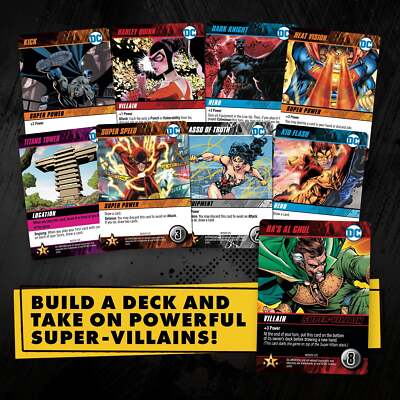 dc deck building game oversized cards sleeves DC Deck-Building Game Crossover Pack 10: Flashpoint (Kickstarter Editi —  Cryptozoic Entertainment main image 0