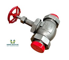 2" TITANIUM 400 UESW GLOBE VALVE 803-4384536-86A (modified) MILWAUKEE FIG 536A/B