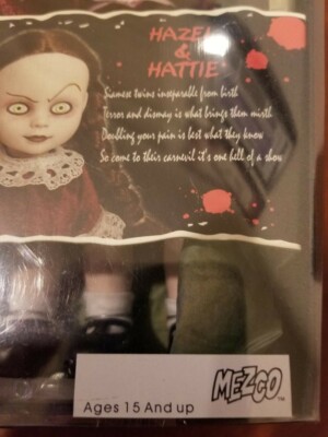 MEZCO Living Dead Dolls Hazel & Hattie #99951 Tower Records 