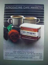 1983 GF International Coffeees Caf_ Amaretto Ad