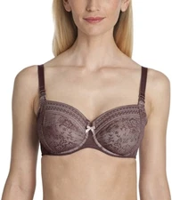 Anita 177573 Womens Fleur Soft Lace Underwire Nursing Bra Berry Size 32D