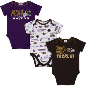 baltimore ravens baby onesie