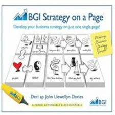 Bgi Strategy on a Page, Paperback by Davies, Deri Ap John Llewellyn, Like New...