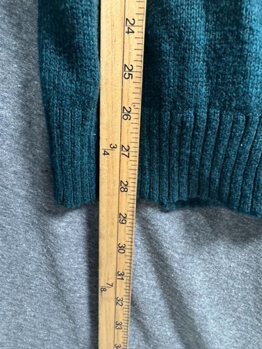 Old Navy Womens Maternity Sweater Size Medium Green Stretchy Knit - Picture 7 of 12