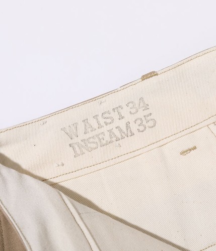 BUZZ RICKSON'S M43036 EARLY MILITARY CHINOS 1942 MODEL (ONE WASH) Japan - 第 9/21 張圖片