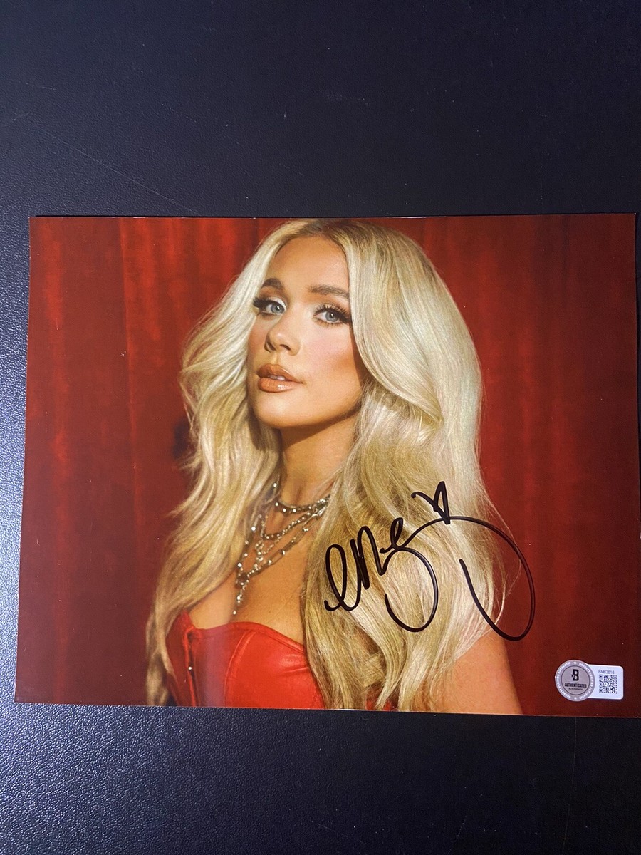 Megan Moroney Signed Autograph 8x10 Photo Country Music Hot