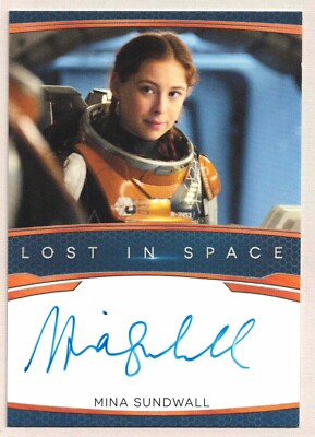 Lost In Space Collector s Set S. 2 & 3: Bordered Autograph of Mina Sundwall