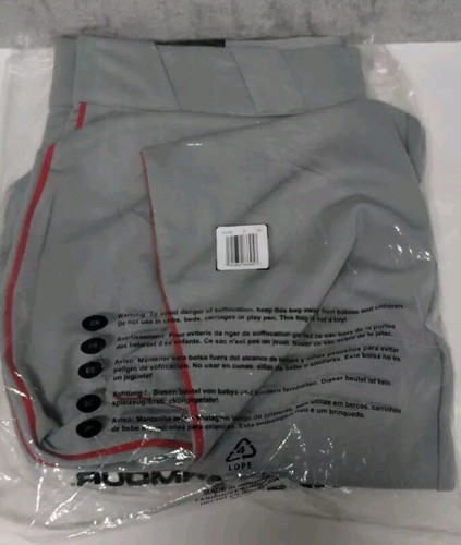 NWT Under Armour Baseball Pants Relaxed Fit Men’s Heat Gear Gray Size XL - Picture 2 of 3