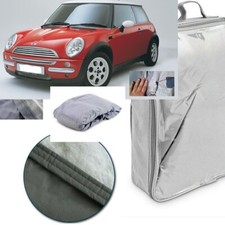 TELO COPRIAUTO TELATO FELPATO PER MINI COOPER R50 ANNO 2001 IMPERMEABILE ANTIG