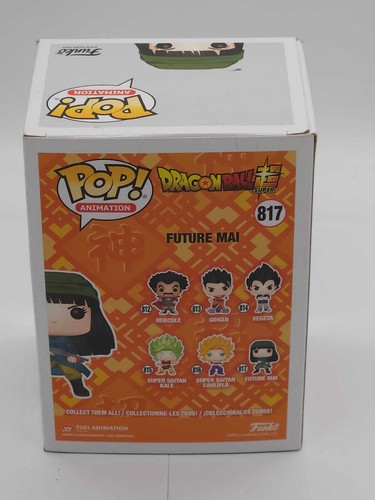 Funko Pop! Animation Dragon Ball Z 817 Super Future Mai Collectable Vinyl Figure - Imagen 6 de 10