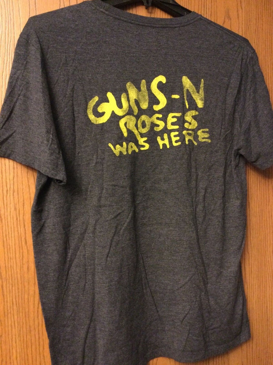 Guns N Roses - “Guns N Roses Was Here” - Two Sided - Gray