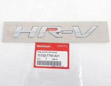 Genuine OEM Honda 75722-T7W-A01 "HR-V" Rear Emblem Badge Nameplate 2016-20 HR-V