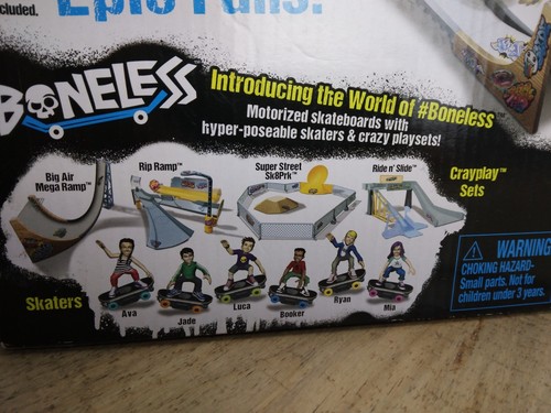 Boneless Big Air Mega Ramp Kids Skater Toy Crazy Flips 3ft Tech Deck Ramp New - 第 4/6 張圖片