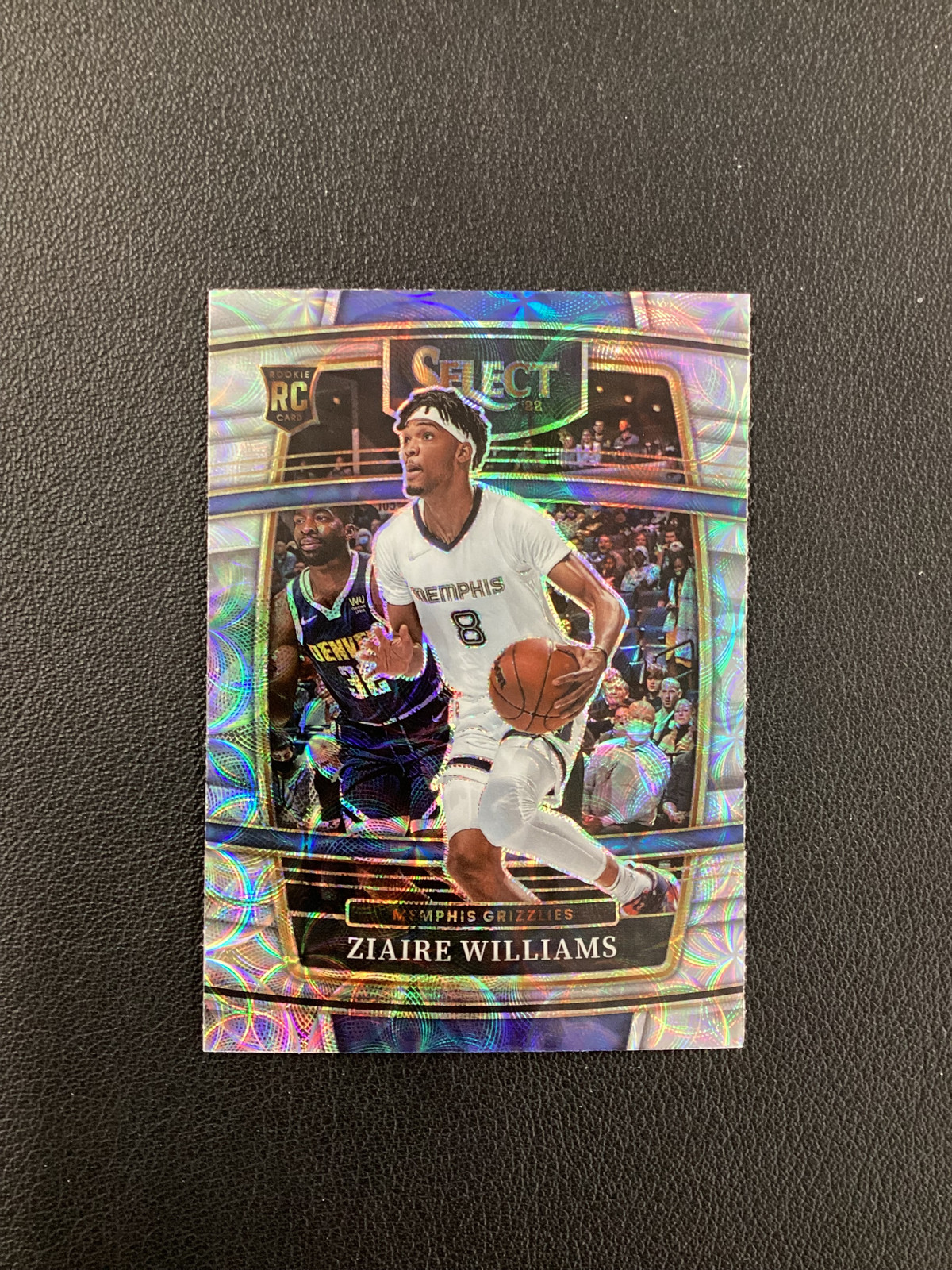 2021-22 Panini Select #86 Ziaire Williams Memphis Grizzlies Rookie Scope Prizm