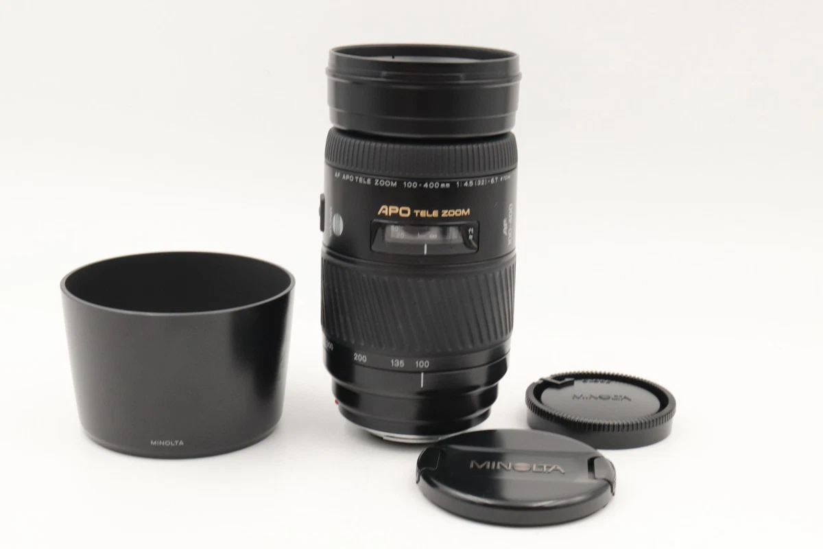 Minolta 100-400mm Focal Camera Lenses for sale | eBay