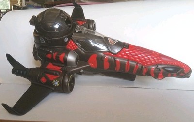 G.I. Joe Valor vs Venom Cobra Night Adder w/Working Sound & Lights 2004 Hasbro.