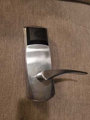 Used Dormakaba 790 RFID Hotel Lock Front Only Silver